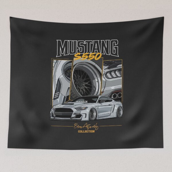 Item preview, Ford Mustang S550 Stanced Street Build – Modern American Muscle designed and sold by BronArtworks.