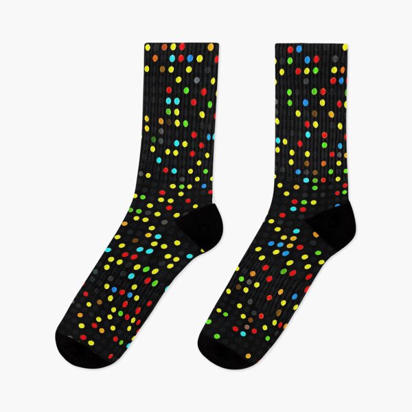 Item preview, Multicolor Dot Grid Pattern designed and sold by BasajaunStudio.