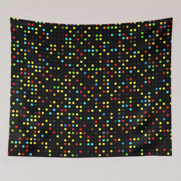 Item preview, Multicolor Dot Grid Pattern designed and sold by BasajaunStudio.
