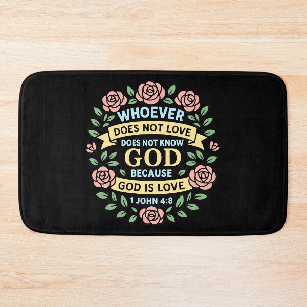Item preview, 1 John 4:8 God is Love designed and sold by plushism.