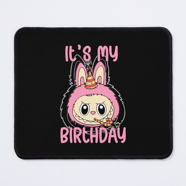 Item preview, Labubu Pink Birthday designed and sold by Nogameeee21.