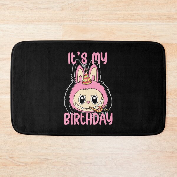 Item preview, Labubu Pink Birthday  designed and sold by Nogameeee21.