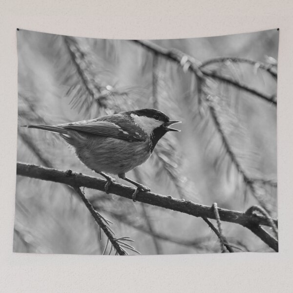 Item preview, Tweet. Coal Tit bw designed and sold by Jouko Lehto Photography.