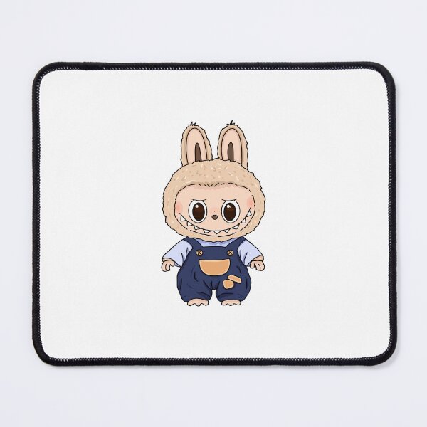 Item preview, Cute Labubu Bunny in Farmer Outfit Illustration designed and sold by mjowsc.