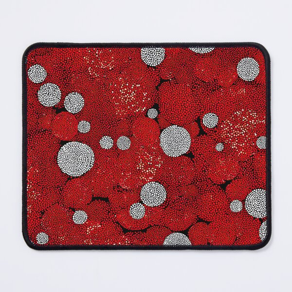Item preview, Red Organic Dot Pattern designed and sold by BasajaunStudio.