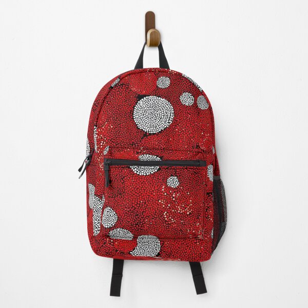 Item preview, Red Organic Dot Pattern designed and sold by BasajaunStudio.