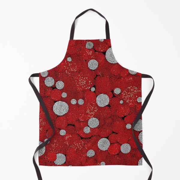 Item preview, Red Organic Dot Pattern designed and sold by BasajaunStudio.