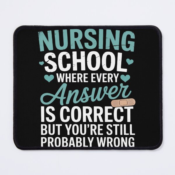 Item preview, Funny Nursing School Student Nurse designed and sold by InspiredFoul.