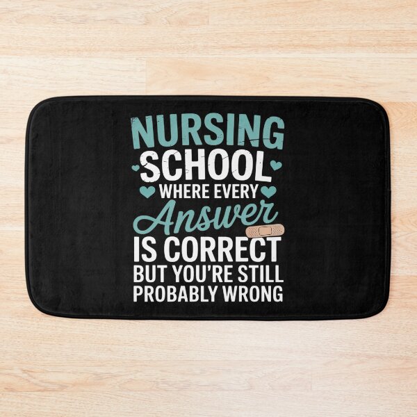 Item preview, Funny Nursing School Student Nurse  designed and sold by InspiredFoul.