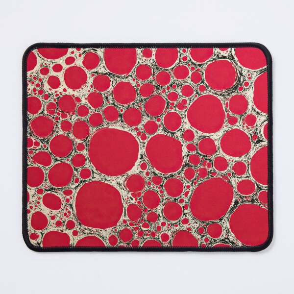 Item preview, Red Bubble Cell Pattern designed and sold by BasajaunStudio.