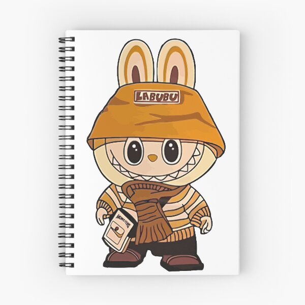 Item preview, Cute Labubu Bunny Winter Outfit Illustration designed and sold by mjowsc.