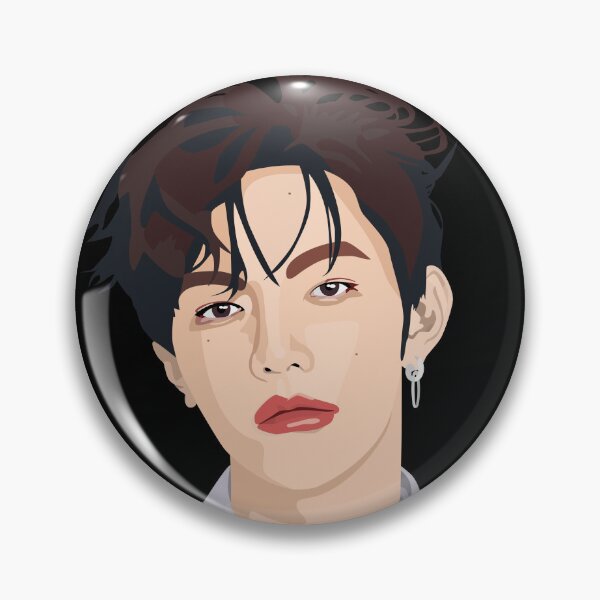 Item preview, Zhang Hao of Zerobaseone in a stunning vector digital portrait. designed and sold by Aome22.