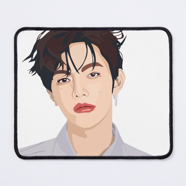 Item preview, Zhang Hao of Zerobaseone in a stunning vector digital portrait. designed and sold by Aome22.