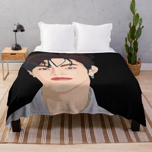 Item preview, Zhang Hao of Zerobaseone in a stunning vector digital portrait. designed and sold by Aome22.