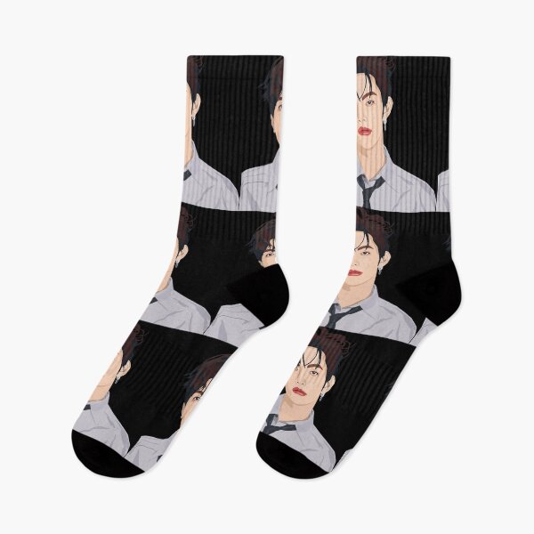 Item preview, Zhang Hao of Zerobaseone in a stunning vector digital portrait. designed and sold by Aome22.