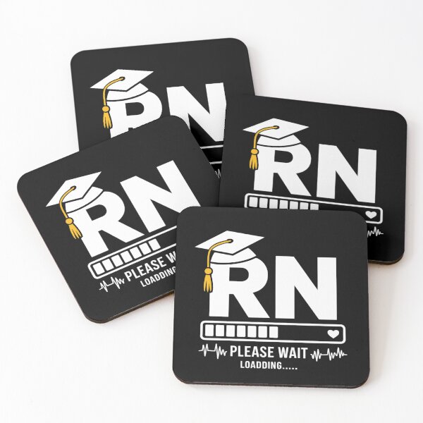 Item preview, Funny RN Registered Nurse Loading Nursing School Graduation  designed and sold by InspiredFoul.