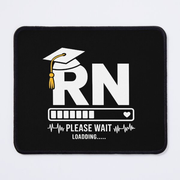 Item preview, Funny RN Registered Nurse Loading Nursing School Graduation  designed and sold by InspiredFoul.