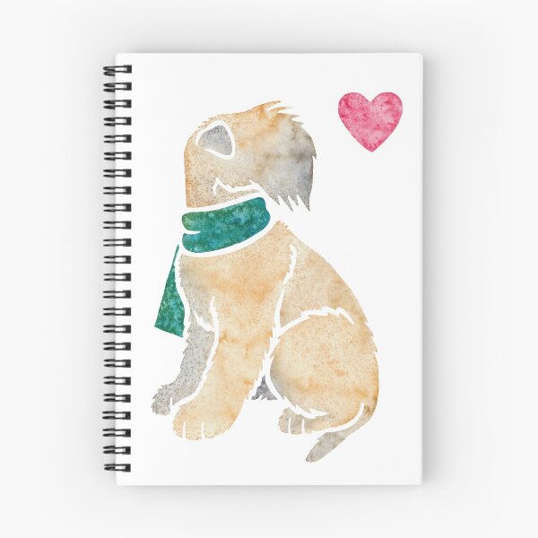 Item preview, Watercolour Soft-coated Wheaten Terrier dog designed and sold by animalartbyjess.