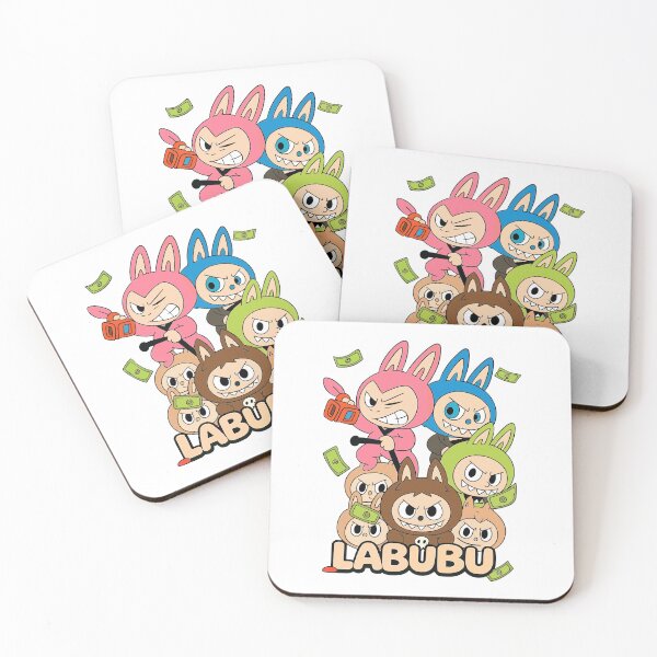Item preview, Cute Labubu Bunny Gang Cartoon Illustration designed and sold by mjowsc.