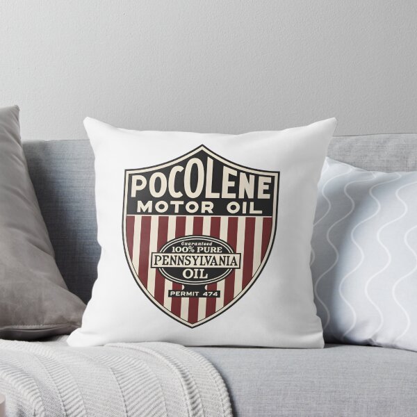 Item preview, Vintage Pocolene Motor Oil Badge Design designed and sold by CharlieDesings.