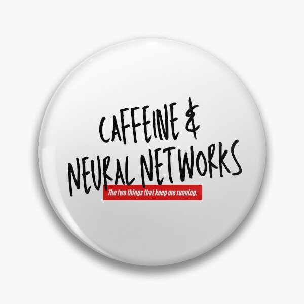 Artikelvorschau, Koffein & Neuronale Netze – Humorvolle Zitate für KI-Entwickler entworfen und verkauft von theflowdrop.
