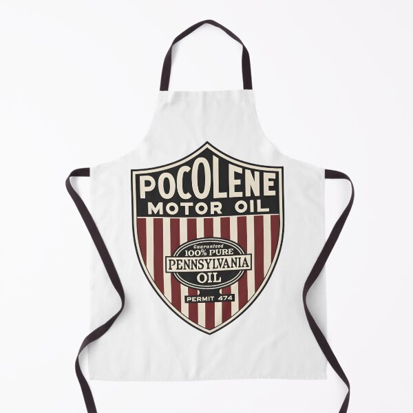 Item preview, Vintage Pocolene Motor Oil Badge Design designed and sold by CharlieDesings.