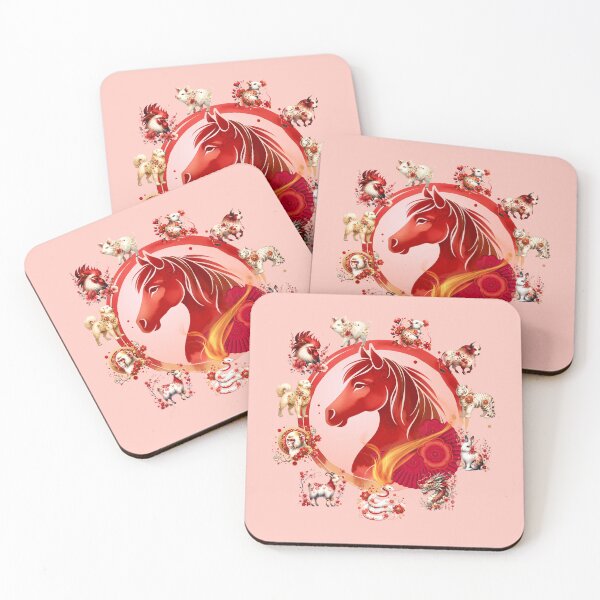 Item preview, Chinese Lunar New Year Horse Design 2 designed and sold by my-green-gecko.