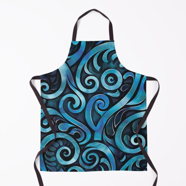 Item preview, Zealand Māori Paua Pattern Koru Design 714 designed and sold by GrinGalore.