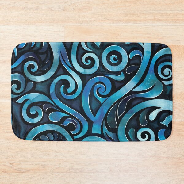 Item preview, Zealand Māori Paua Pattern Koru Design 714 designed and sold by GrinGalore.