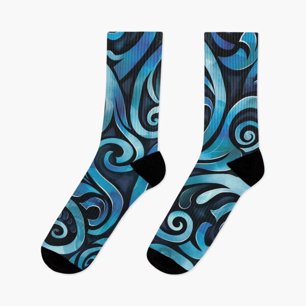 Item preview, Zealand Māori Paua Pattern Koru Design 714 designed and sold by GrinGalore.