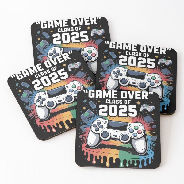 Item preview, Game Over Class Of 2025 Students Funny 2025 Graduation  designed and sold by InspiredFoul.