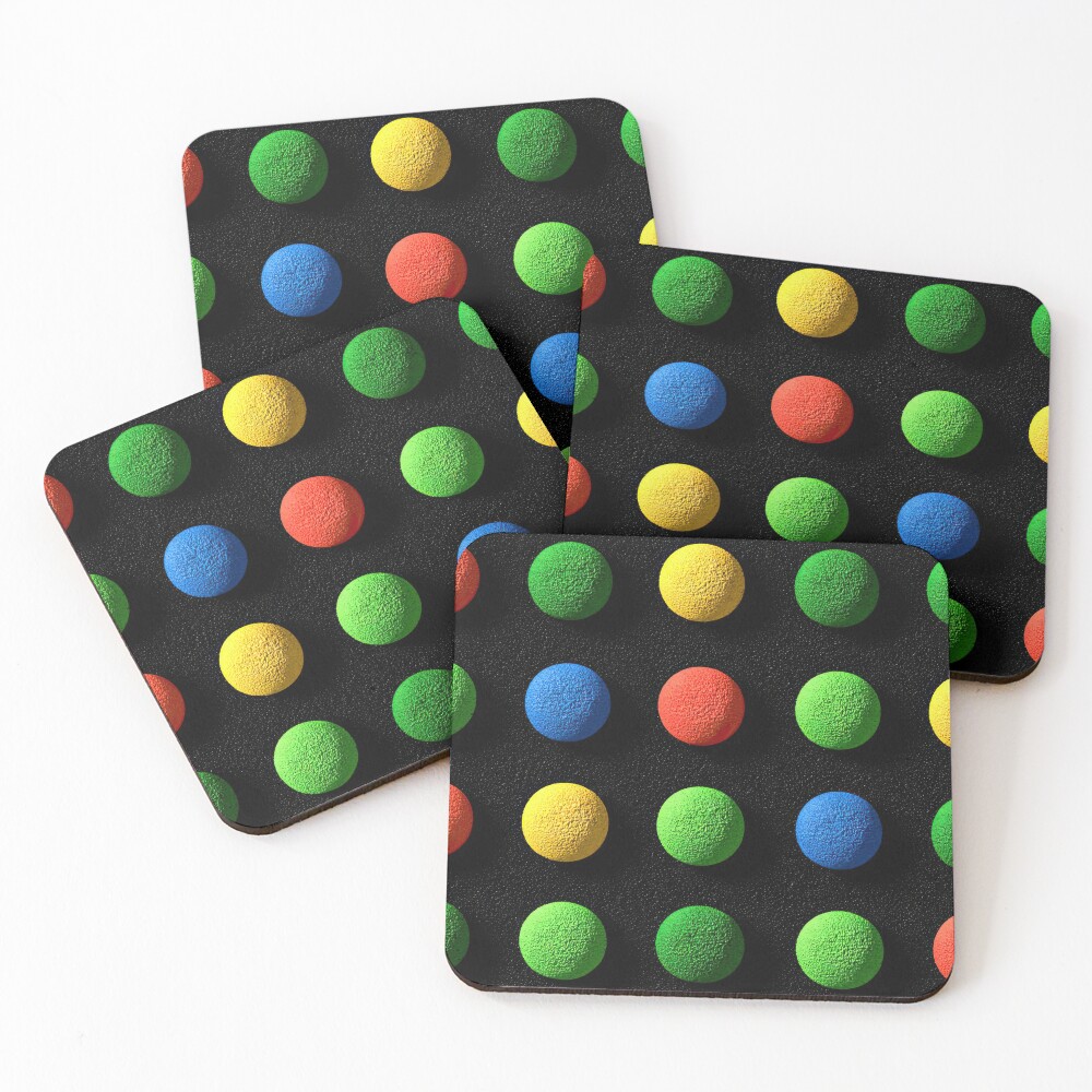 Item preview, Coasters (Set of 4) designed and sold by BasajaunStudio.