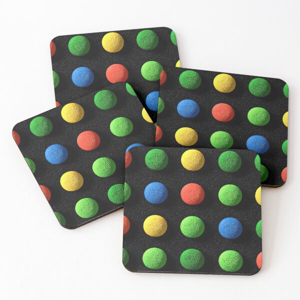 Item preview, Color Sphere Grid Pattern designed and sold by BasajaunStudio.