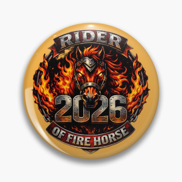 Item preview, Fire Horse Rider – 2026 Horseman Of Time designed and sold by Abeshinobi.