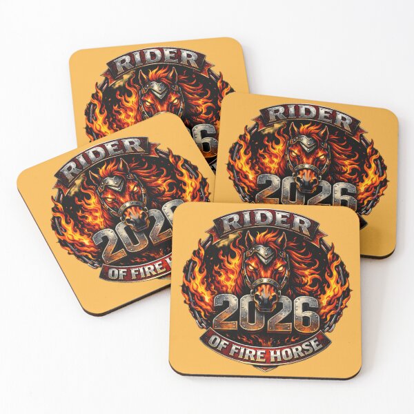 Item preview, Fire Horse Rider – 2026 Horseman Of Time designed and sold by Abeshinobi.