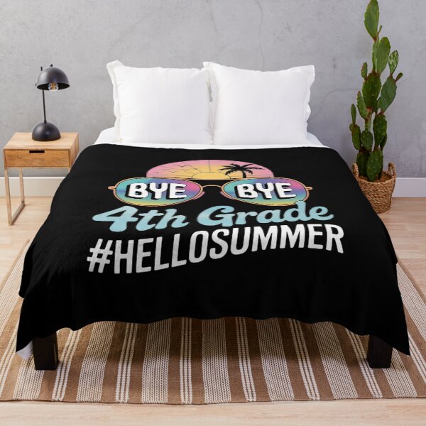 Item preview, Goodbye 4th Grade Hello Summer Last Day of School Studen designed and sold by InspiredFoul.