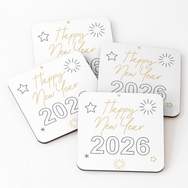 Item preview, Monoline Happy New Year 2026 Lockup designed and sold by yahya tougui.