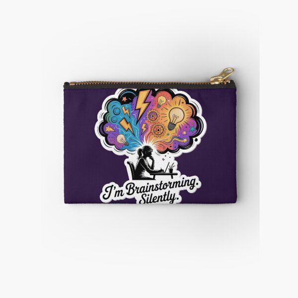 Item preview, I’m Brainstorming. Silently. – Creative Mind Explosion Illustration designed and sold by WatchesAndMore.