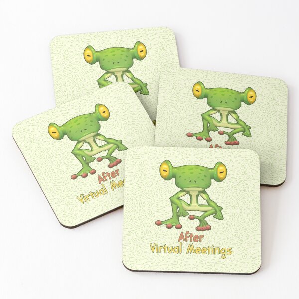 Item preview, After Virtual Meetings. designed and sold by UltraQuirky.