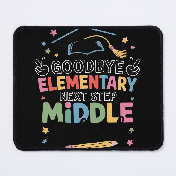 Item preview, Goodbye Elementary Next Stop Middle School Groovy Graduation  designed and sold by InspiredFoul.