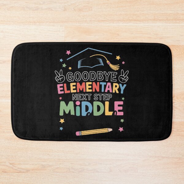 Item preview, Goodbye Elementary Next Stop Middle School Groovy Graduation  designed and sold by InspiredFoul.