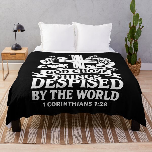 Item preview, 1 Corinthians 1:28 God Chose Things Despised By The World designed and sold by plushism.