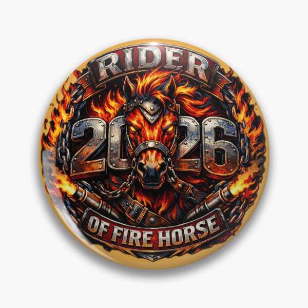 Item preview, Fire Horse Rider – 2026 Horseman Of Time designed and sold by Abeshinobi.