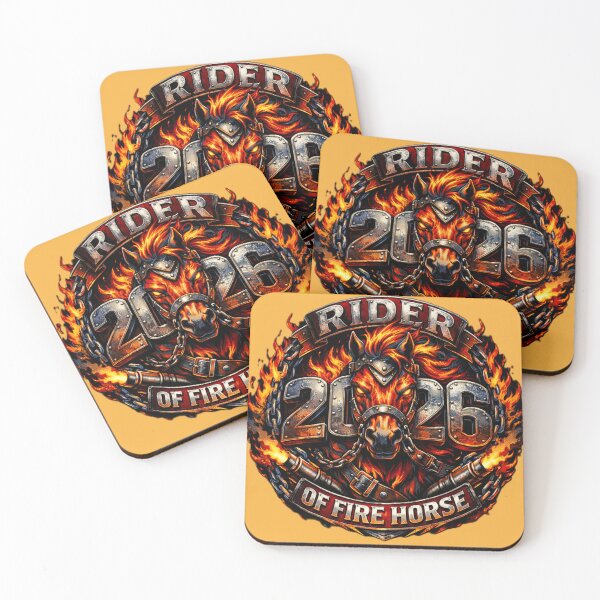 Item preview, Fire Horse Rider – 2026 Horseman Of Time designed and sold by Abeshinobi.