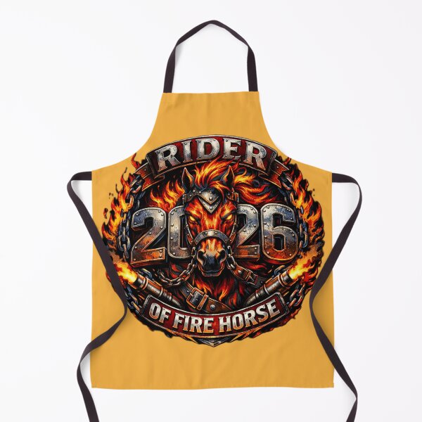 Item preview, Fire Horse Rider – 2026 Horseman Of Time designed and sold by Abeshinobi.