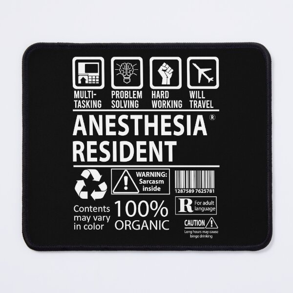 Item preview, Anesthesia Resident designed and sold by chancjami9236.