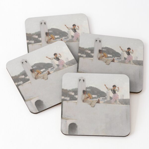 Item preview, Capri Girl on a Rooftop – John Singer Sargent designed and sold by Art Outlaws.