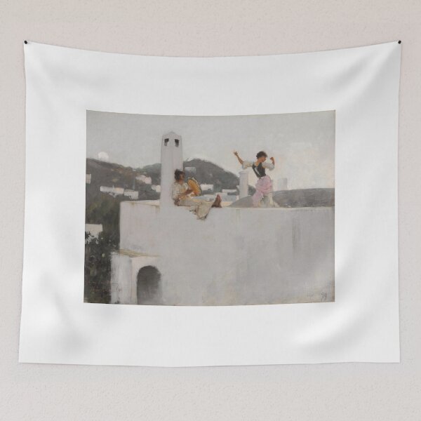 Item preview, Capri Girl on a Rooftop – John Singer Sargent designed and sold by Art Outlaws.