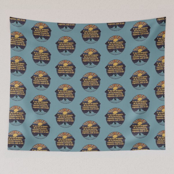 Item preview, The Sun Comes Out After the Storm: A Retro Inspirational Quote designed and sold by sing-it-out.