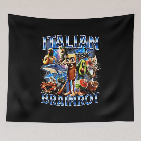 Item preview, Funny Italian Brainrot  designed and sold by Akiraaa33.